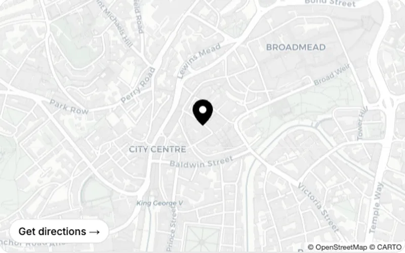 Map of MLK BURGERS